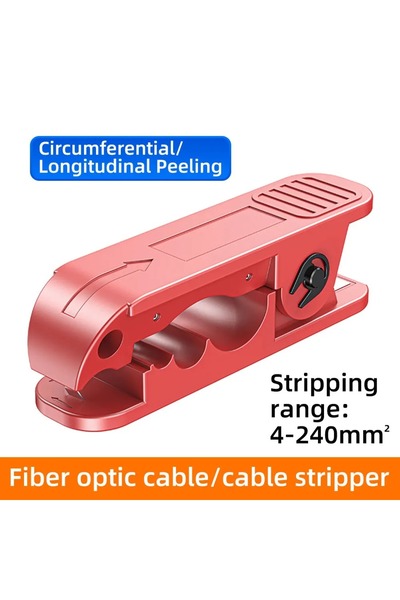 Choice 1PCS Fiber Optic Cable Cutter IPC-240 Rotary Cutting Multi-function St...