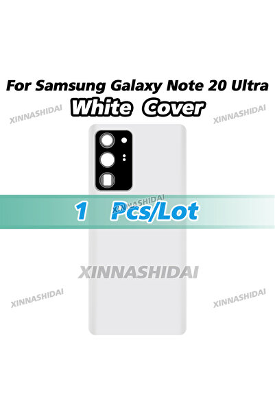 Choice1 1 pcs white cover New Housing For Note 20 Ultra Battery Back Cover Re...