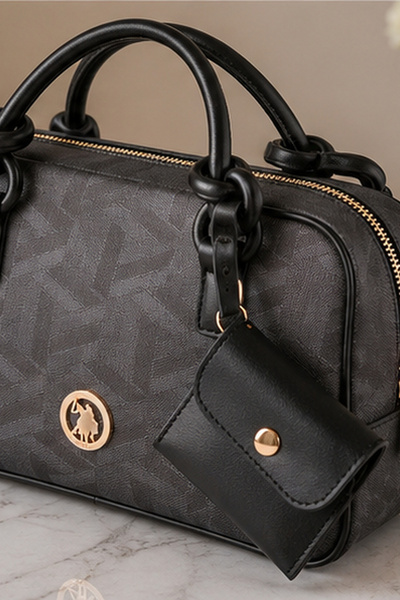 U.S. Polo Assn. USPA DUFFLE BAG US6572,BLACK