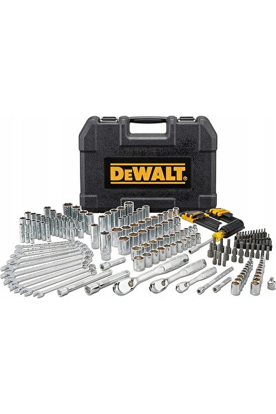 Dewalt Set de chei tubulare 1/4 1/2 3/8 205 piese, în valiză DWMT81534