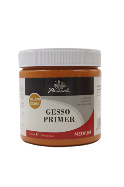 PhoenixArt Gesso Yellowish Brown500Ml "Phoenix"