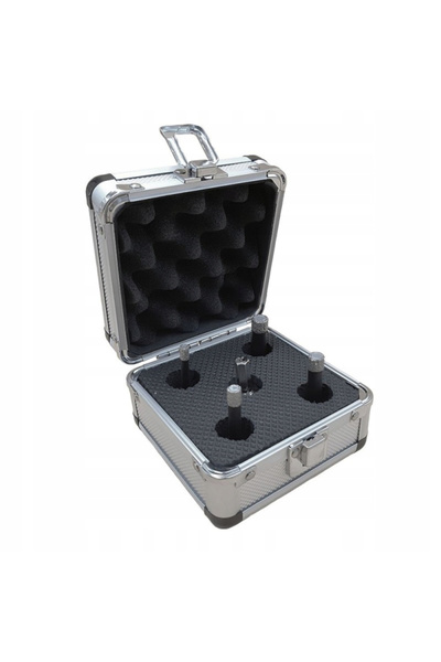 stoner Set complet de burghie diamantate pentru gresie și beton, 4 bucăți + a...