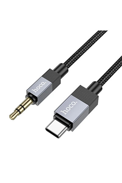 Hoco UPA32B Καλώδιο ήχου AUX Jack 3.5mm (αρσενικό) σε Type-C (αρσενικό), 1μ, ...