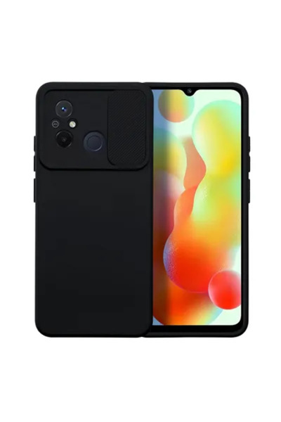Techwave Θήκη Camslider για Xiaomi Redmi 12C μαύρη