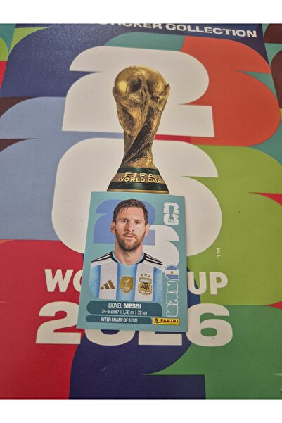 Panini word cup 2026 Messi sticker