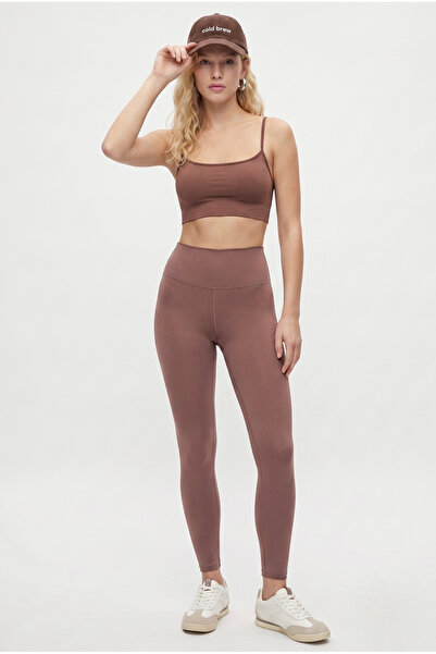 Ritnice Women's Danica Nano Fit High Waist Dusty Rose Leggings