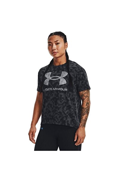 Under Armour UA ΛΟΓΟΤΥΠΟ AOP HEAVYWEIGHT SS 1376742-001 Μαύρο S