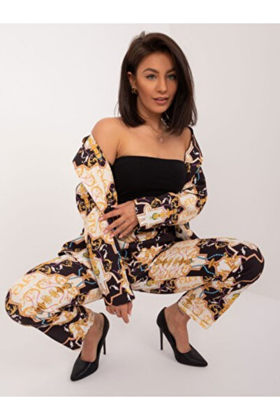 Italy Moda Compleu Dama, ITALY MODA, Poliester, Maneca lunga, Negru, model DH...