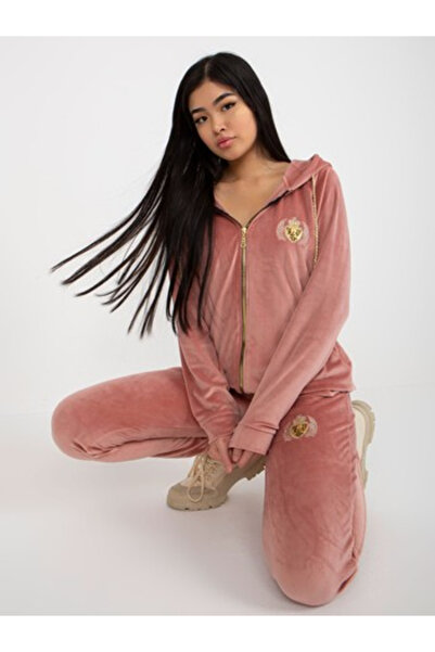 Relevance Compleu Dama, RELEVANCE, Viscoza, Maneca lunga, Roz inchis, model R...