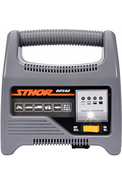 Sthor ÎNCĂRCĂTOR 12V 6A 90Ah CU INDICATOR LUMINOS DE ÎNCĂRCARE