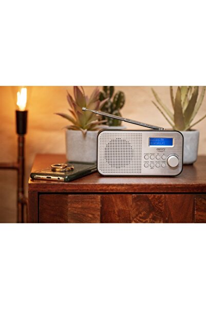 CAMRY Radio digital de bucătărie cu alarmă, USB, FM, DAB, DAB+, LCD