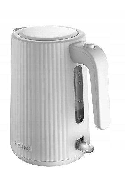 Concept Fierbător electric 2200W 1,7l Alb Puternic Capacitate mare Ondulat