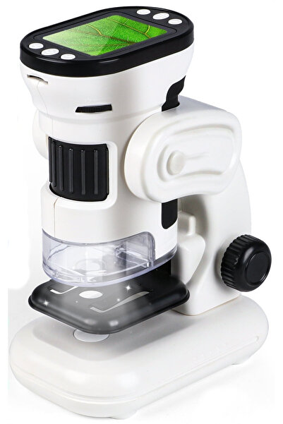 TOYSPLANET Microscop Digital Pentru Copii 1000x Mărire Cameră LED Ecran HD po...