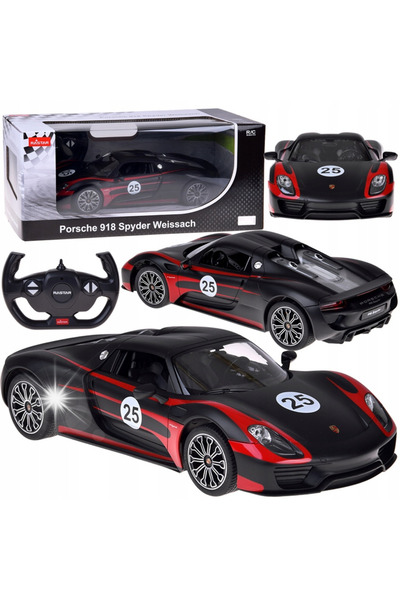 Jokomisiada Mașină teleghidată Rastar Porsche 918 Spyder 1:14 pilot ośw RC0711