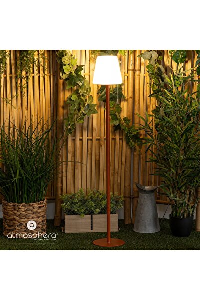 Atmosphera Lampă de grădină verticală, înălțime 108 cm, lampă cu abajur USB p...