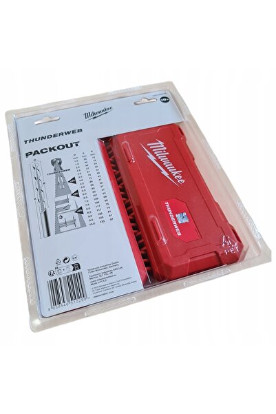 Milwaukee Set de burghie pentru metal 1-10mm HSS-G 19 bucăți 4932493869