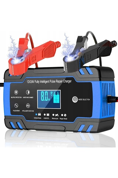 LTC ÎNCĂRCĂTOR AUTO AUTOMAT CU FUNCȚIE DE REPARARE PENTRU ACUMULATORI 12V 24V
