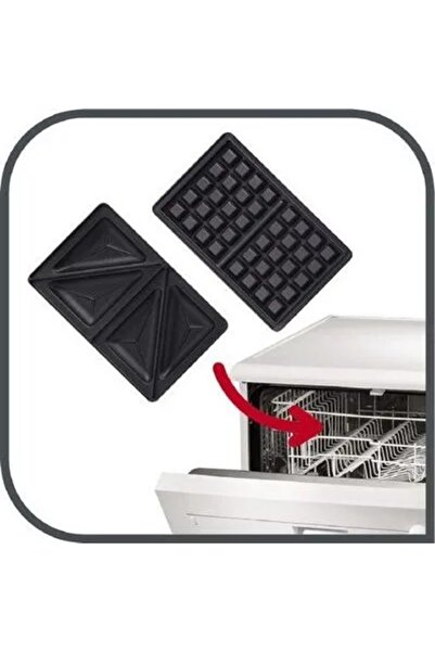 TEFAL Aparat de făcut sandvișuri Snack Time SW341D12 2x1
