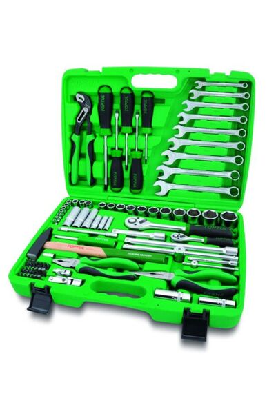 TOPTUL SET DE SCULE MIXTE 80 PIESE 1/2 1/4 VALIZĂ DE SCULE GCAI8002