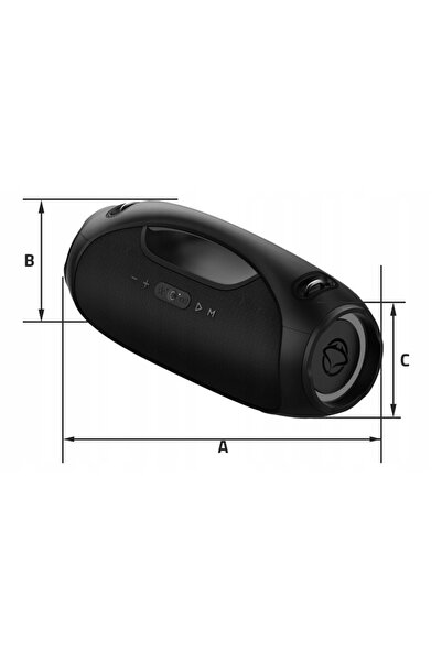 MANTA Boxă Bluetooth Portabilă Fără Fir SPK320 120W Powerbank Curea