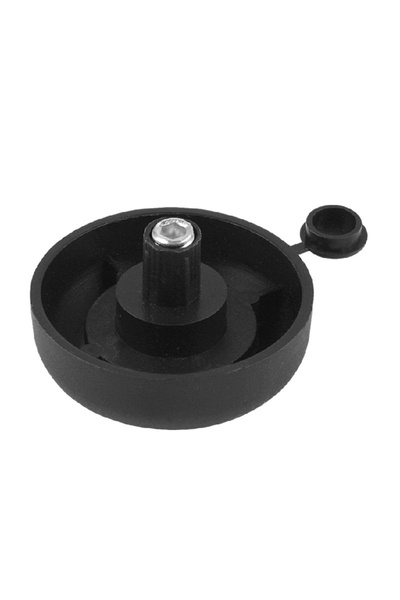 OEM Picior reglabil, D50 x H17, set 4 bucati, Negru