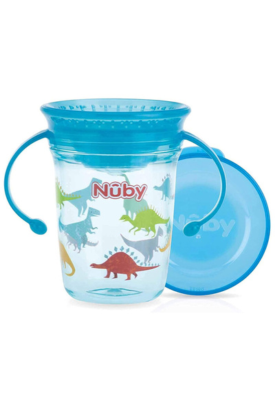Nuby Tritan 360° glass cup with handle 240ml