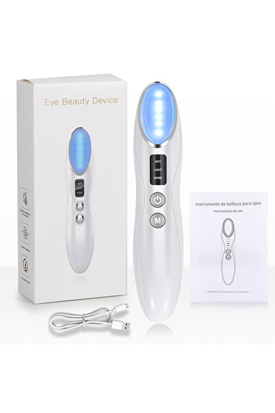 Choice HY66 3 in 1 Eye Care Beauty Device Facial Massager LED Photon Light Wa...
