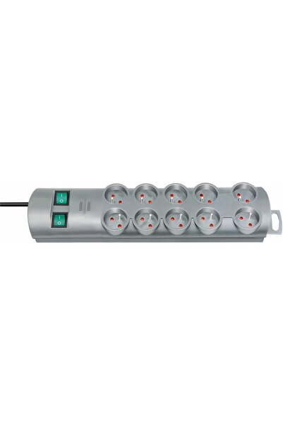 Brennenstuhl Prelungitor electric cu 10 prize, cablu de 2 metri