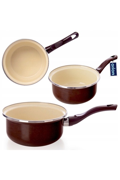 Orionis Vas emailat BROWN 16 cm, 1 l