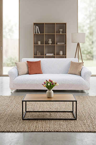 kutlale Bohemian Pattern Jacquard 3-Seater Elastic Sofa Bed Cover |   Seat Co...