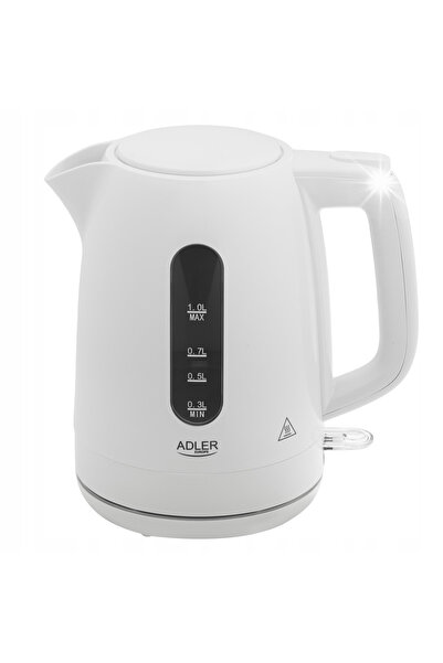adler Ceainic electric mic Wireless 1L 2200W Filtru anti-calcar STRIX