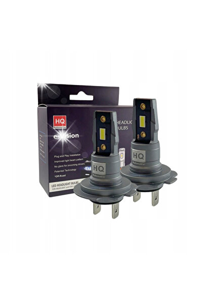 HQ Automotive Becuri LED H7 E-VISION V4 6000K Dimensiune Originală 1:1 Plug&Play