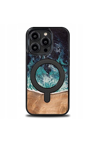 BewooDesign Husă Bewood Unique pentru iPhone 14 Pro - Dream Island cu MagSafe