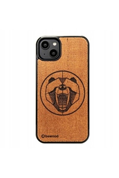 BewooDesign Husă Bewood pentru iPhone 14 Plus Urs Merbau