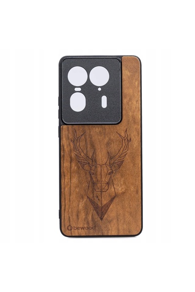 BewooDesign Husă din lemn Bewood pentru Motorola Edge 50 Ultra JELEŃ IMBUIA
