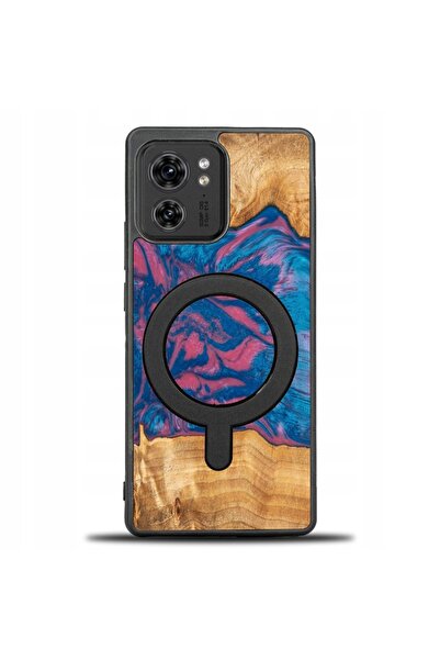 BewooDesign Husă Bewood Unique pentru Motorola Edge 40 - Neons - Vegas cu Mag...