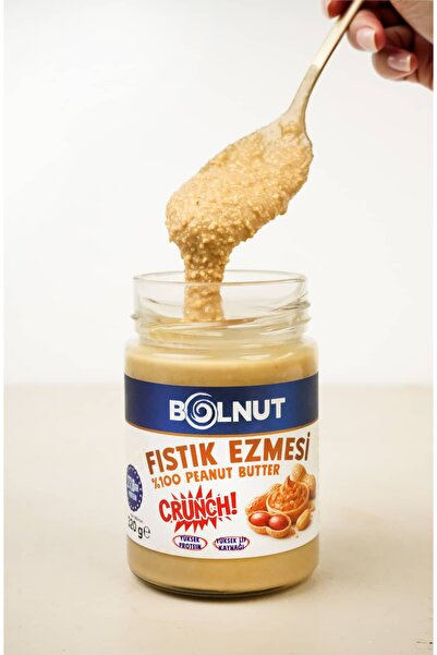 Bolnut %100 Fıstık Ezmesi Crunch - 320 g