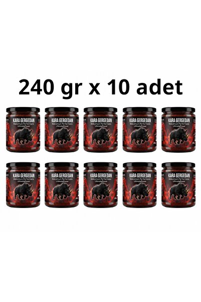 KARA GERGEDAN Doğal Bitkisel Destek 240 gr x 10 adet