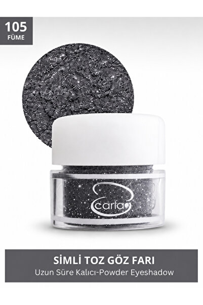 CARLA Long-Lasting Glitter Smoked Powder Eyeshadow 2.5 g No:105
