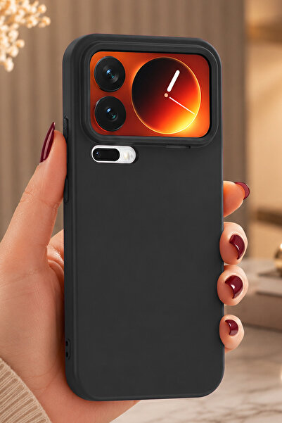 Nezih Case Mi 17 Pro Max Uyumlu Kamera Korumalı Lansman Kadife İç Yüzeyli (Şı...
