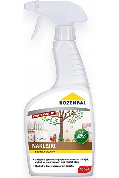 NO BRAND Soluție pentru îndepărtarea autocolantelor ROZENBAL 936875 500 ml