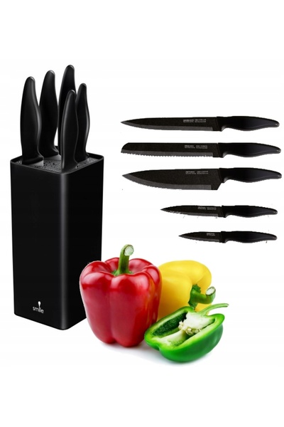 NO BRAND Set de cuțite SMILE SNS-6 (6 articole)