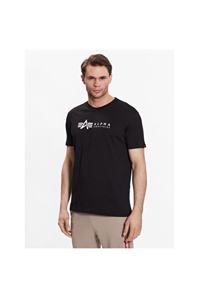 Alpha Industries Set de tricouri pentru bărbați 118534 Negru
