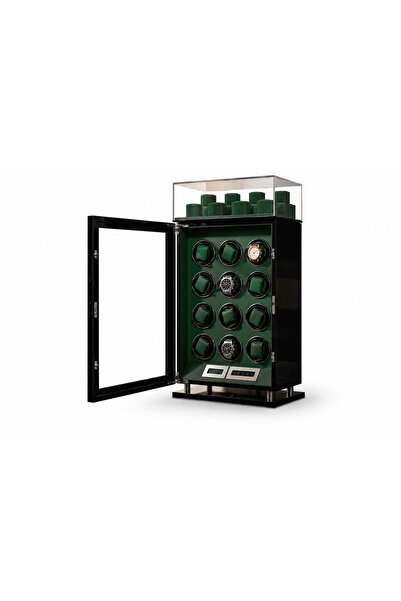 ROBERT TAYLOR Watch Winder Mayfair Collection – 12 Slot Ultra Quiet Automatic...