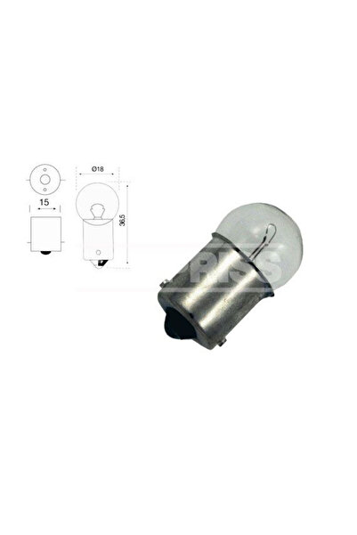 CARPRISS Bec R5W 24V 5W BA15s