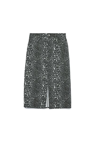 Vero Moda Fustă de blugi pentru femei 10336316 Gri