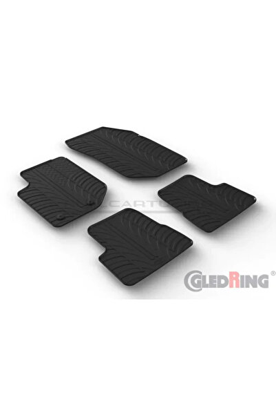 Gledring Σετ 4 ελαστικών πατακιών (άνω-κάτω) ειδικά για JEEP AVENGER SUV 2023...