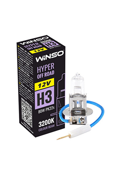 Winso Bec Halogen Hyper Off-Road H3 - 12V, 80W PK22s ● 3200K