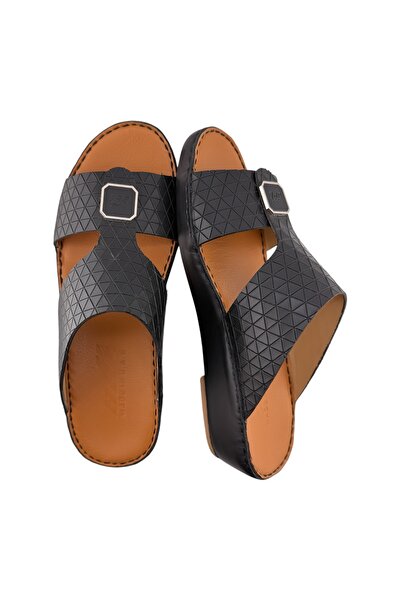 Cirino ( D-2026 ) Handmade Arabic Men's Slippers | Outdoor Arabic Sandals For...