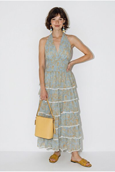 Hiccup LUCCI Rochie Maxi Cu Imprimeu Paisley